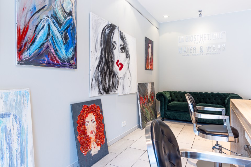 Interior des Salons Maier & Waas in Deggendorf